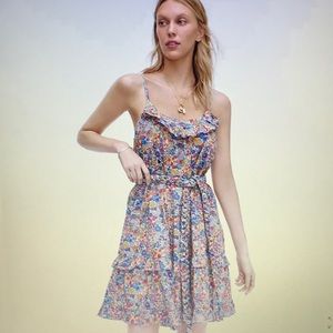 COPY - J.Crew Ruffle mini dress in Liberty Margar…